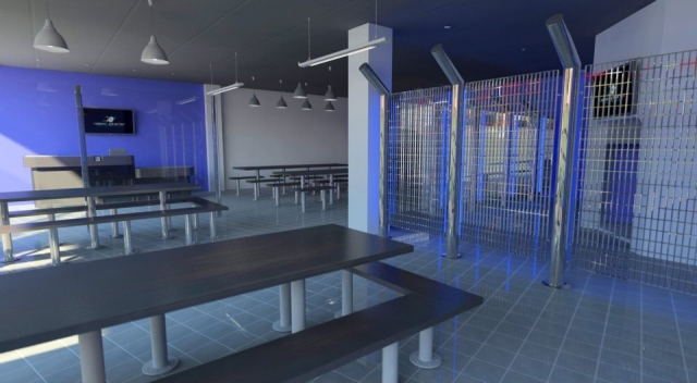 Inside our state of the art laser tag facility